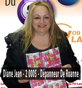 Gagnante BiNGO TV Laval - 26 mars 2017